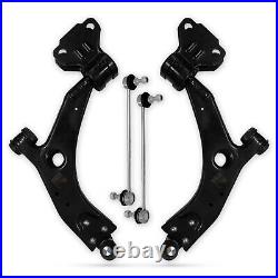 For Ford Focus MK3 2011-2018 Front Lower Suspension Wishbone Arm Pair + Links