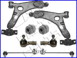 For Ford Focus Mk1 98-04 2 Front Wishbone Arms 2 Track Rod Ends 2 Links 2 Bushes