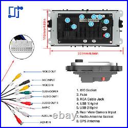 For Ford Focus Mondeo MK4 Galaxy CarPlay 32G Car Stereo Radio Sat Nav GPS BT AHD