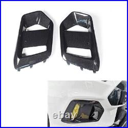For Ford Focus RS 2016 2017 2018 Front Fog Light Lamp Cover Carbon Fiber Look