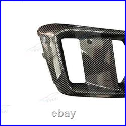 For Ford Focus RS 2016-2018 Carbon Fibre Look Front Fog Lamp Light Frame Replace
