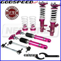 For Ford Focus St 11-17 Godspeed Monoss Damper Coilovers Suspension Camber Plate