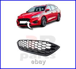 For Ford Focus St-line 19- New Front Bumper Foglight Grille Black Jx7b8200t