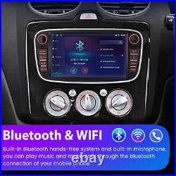 ForFord Focus Mondeo Kuga C-Max Car Stereo GPS Sat Nav Radio Android13 Stereo BT