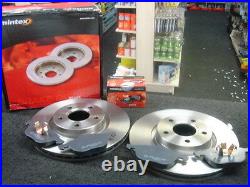 Ford Focus 2.5 St 2005-2011 Mintex Front Brake Discs Brake Pads