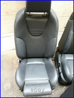 Ford Focus 2005-2011 St 3 Dr Black Recaro Leather Interior Seat Set