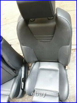 Ford Focus 2005-2011 St 3 Dr Black Recaro Leather Interior Seat Set