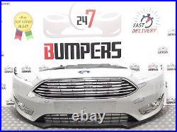 Ford Focus 2014 2018 Mk7 Genuine Front Bumper + Lower Secton F1eb-17757a