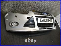 Ford Focus Bumper Front Moondust Silver Titanium Jet Pdc Mk3 2011-2014