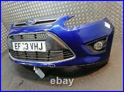 Ford Focus C Max Mk2 Bumper Front In Deep Impact Blue 2010-2015 See Pictures
