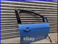 Ford Focus Complete Door Front Right Driver Side In Blue Hatchback 2014 2018