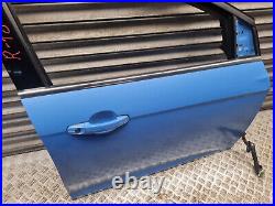 Ford Focus Complete Door Front Right Driver Side In Blue Hatchback 2014 2018