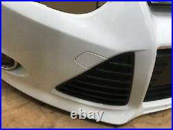 Ford Focus Front Bumper In Frozen White 2011 2012 2013 -2014 As Pictured Focus