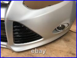 Ford Focus Front Bumper In Moondust Silver 2011 2012-2014 As Pictured Focus