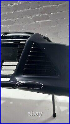 Ford Focus Front Bumper Midnight Sky Grey 5 Door Hatch Zetec 2011 To 2014