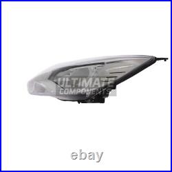 Ford Focus Headlight Mk3 Edge Hatchback 2011-2015 Chrome Headlamp Passenger Side