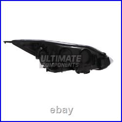 Ford Focus Headlight Mk3 Edge Hatchback 2011-2015 Chrome Headlamp Passenger Side