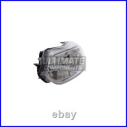 Ford Focus Headlight Mk3 Edge Hatchback 2011-2015 Chrome Headlamp Passenger Side