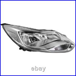 Ford Focus Headlight Mk3 Hatchback 2011-2015 Sliver Headlamp Drivers Side Right