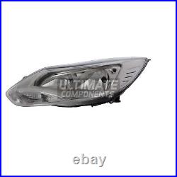 Ford Focus Headlight Mk3 Studio Hatchback 2011-2015 Chrome Inner Passenger Side