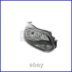 Ford Focus Headlight Mk3 Zetec Hatchback 2011-2015 Black Headlamp Drivers Side