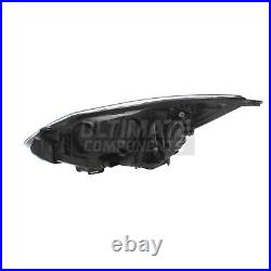 Ford Focus Headlight Mk3 Zetec Hatchback 2011-2015 Black Headlamp Drivers Side