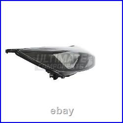 Ford Focus Headlight Mk3 Zetec Hatchback 2011-2015 Black Headlamp Drivers Side