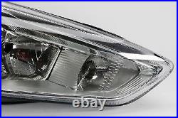 Ford Focus Headlight Right MK3 14-17 LED DRL Chrome Headlamp Driver OEM Hella