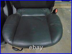Ford Focus Leather Seats mk1 98-05 Black interior front rear + Arm rest 5 door