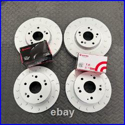 Ford Focus MK2 ST 225 C Hook Performance Brake Discs Brembo Pads Front & Rear