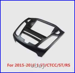 Ford Focus MK3.5 Interior Centre Dash Screen Surround Cover Carbon Fibre Effect Ford Focus MK3.5 Interior Centre Dash Screen Surround Cover Carbon Fibre Effect
