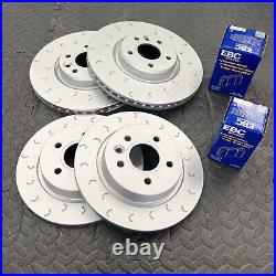 Ford Focus MK3 ST 250 C Hook Front & Rear Brake Discs + EBC Redstuff Pads