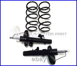 Ford Focus Mk2 1.6 Tdci 05-11 Front 2 Shock Absorbers Shockers + 2 Coil Springs