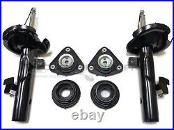 Ford Focus Mk2 2005-2011 Front 2 Shock Absorbers & 2 Top Strut Mounting Kits