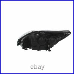 Ford Focus Mk2 2008-2011 Black/Chrome Front Headlight Headlamp O/S Drivers Right
