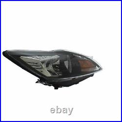 Ford Focus Mk2 2008-2011 Black/Chrome Front Headlight Headlamp O/S Drivers Right