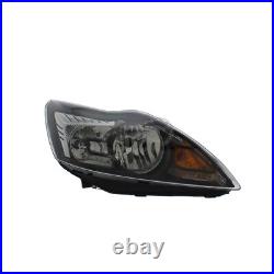 Ford Focus Mk2 2008-2011 Headlight Headlamp Black Drivers Side Right Hand Ford Focus Mk2 2008-2011 Headlight Headlamp Black Drivers Side Right Hand