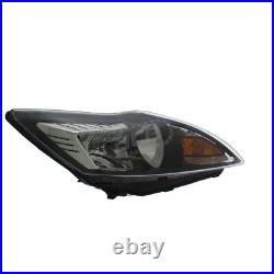 Ford Focus Mk2 2008-2011 Headlight Headlamp Black Drivers Side Right Hand Ford Focus Mk2 2008-2011 Headlight Headlamp Black Drivers Side Right Hand