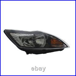 Ford Focus Mk2 2008-2011 Headlight Headlamp Black Drivers Side Right Hand Ford Focus Mk2 2008-2011 Headlight Headlamp Black Drivers Side Right Hand
