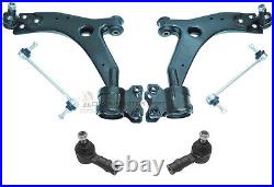 Ford Focus Mk2 Front 2 Lower Suspension Wishbone Arms 18mm & 2 Links + 2 T/r End