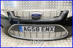 Ford Focus Mk2 Front Bumper In Panther Black (see Photos) 2008-2011 Ag58e