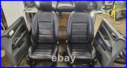 Ford Focus Mk2 Mk2.5 5DR Heated Leather Seats Full Set Front/Rear/ Door Cards