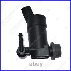 Ford Focus Mk2 Windscreen Washer Pump Front & Rear Dual Twin Outlet 2004-2012