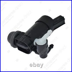 Ford Focus Mk2 Windscreen Washer Pump Front & Rear Dual Twin Outlet 2004-2012