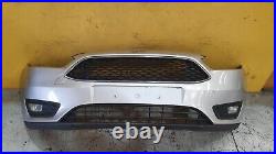 Ford Focus Mk3 Fl 1.0 1.6 Ecoboost 2014-2018 Complete Front Bumper In Silver