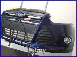 Ford Focus Mk3 Front Bumper 2013 5 Door Estate Scratches Ink Blue