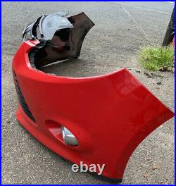 Ford Focus Mk3 Front Bumper Complete As Pictured In Red Code Cb