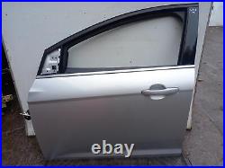 Ford Focus Mk3 Left Front Complete Door Moondust Silver 2011 12 13 14