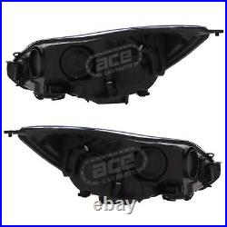 Ford Focus Mk3 Studio & Edge 2011-2015 Headlights Headlamps Pair Left & Right