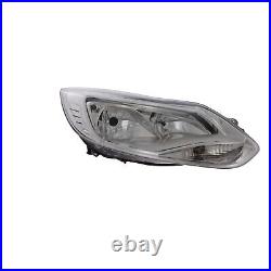 Ford Focus Mk3 Studio & Edge 2011-2015 Headlights Headlamps Pair Left & Right